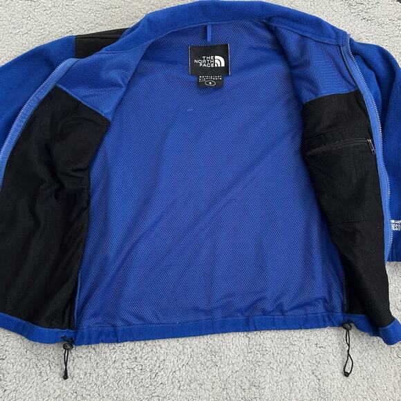 The North Face Gore Windstopper Jacket Womens S Fleece FullZip Blue Black - Picture 12 of 16